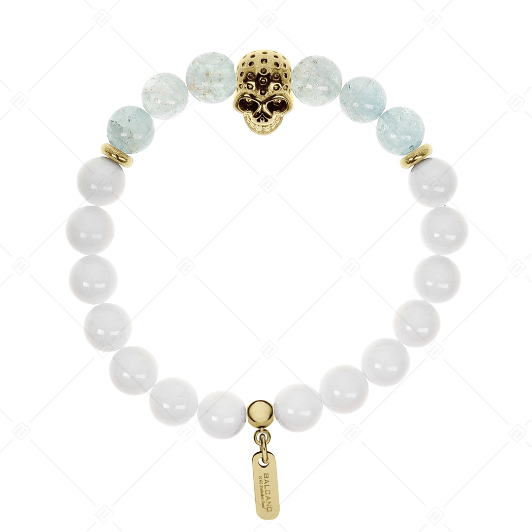 BALCANO - Skull / Gemstone bracelet (853203ZJ88)