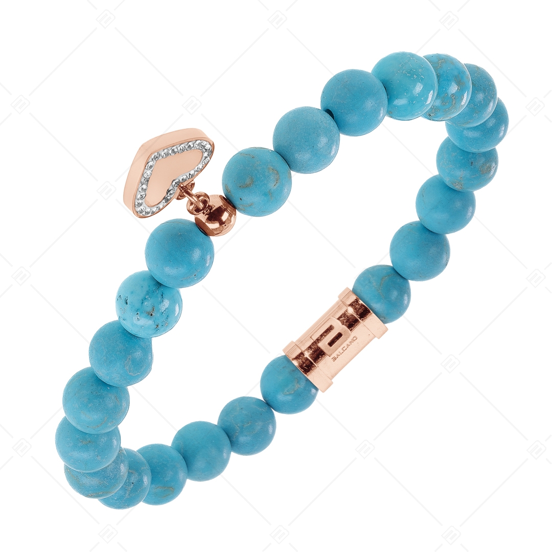 BALCANO - Heart / Gemstone bracelet (853205ZJ96)