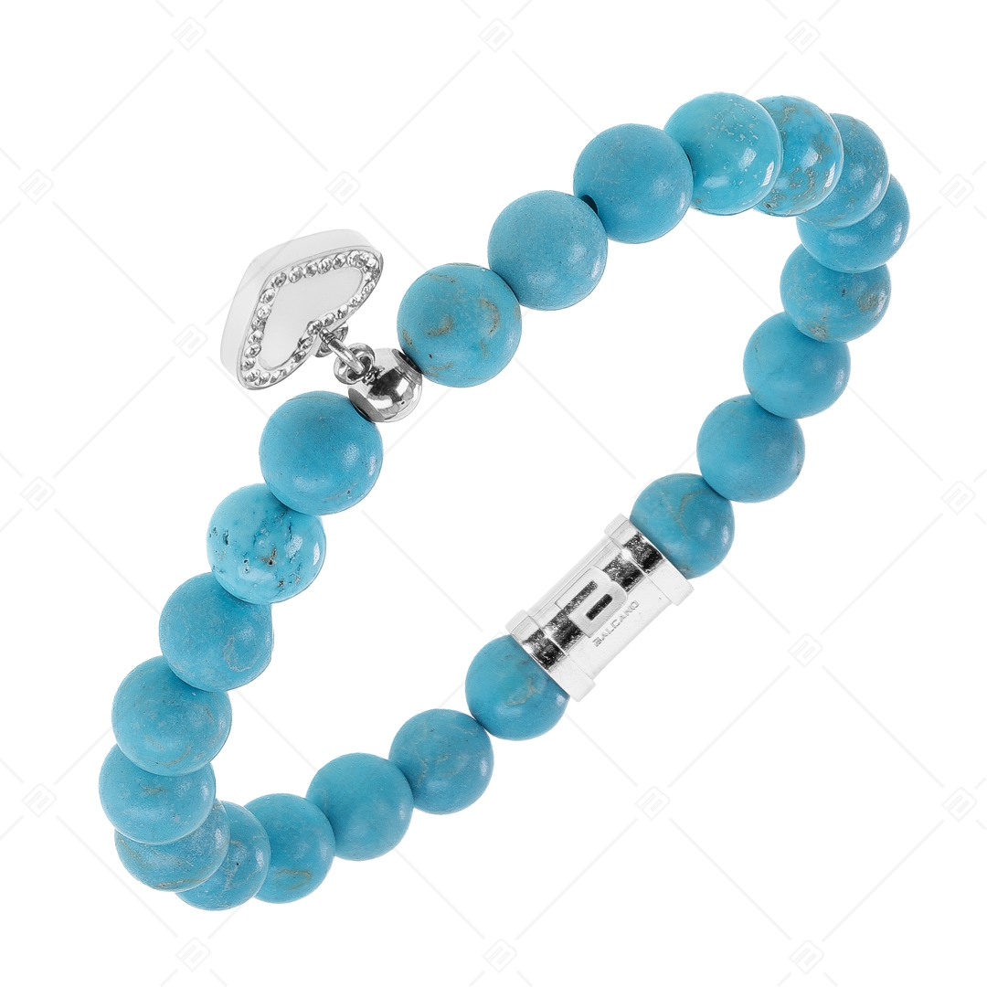 BALCANO - Heart / Gemstone bracelet (853205ZJ97)