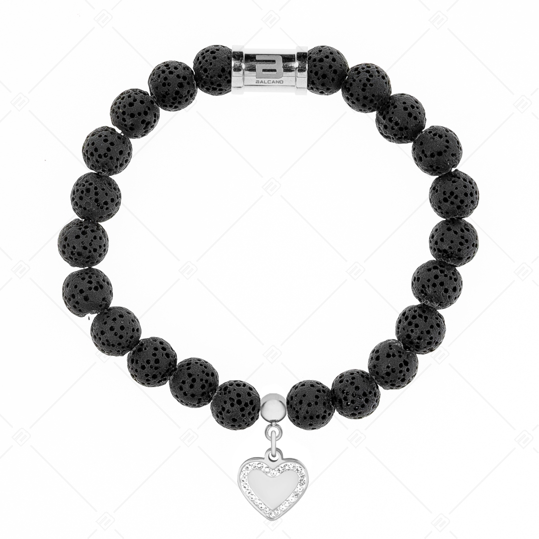 BALCANO - Heart / Gemstone bracelet (853206ZJ97)