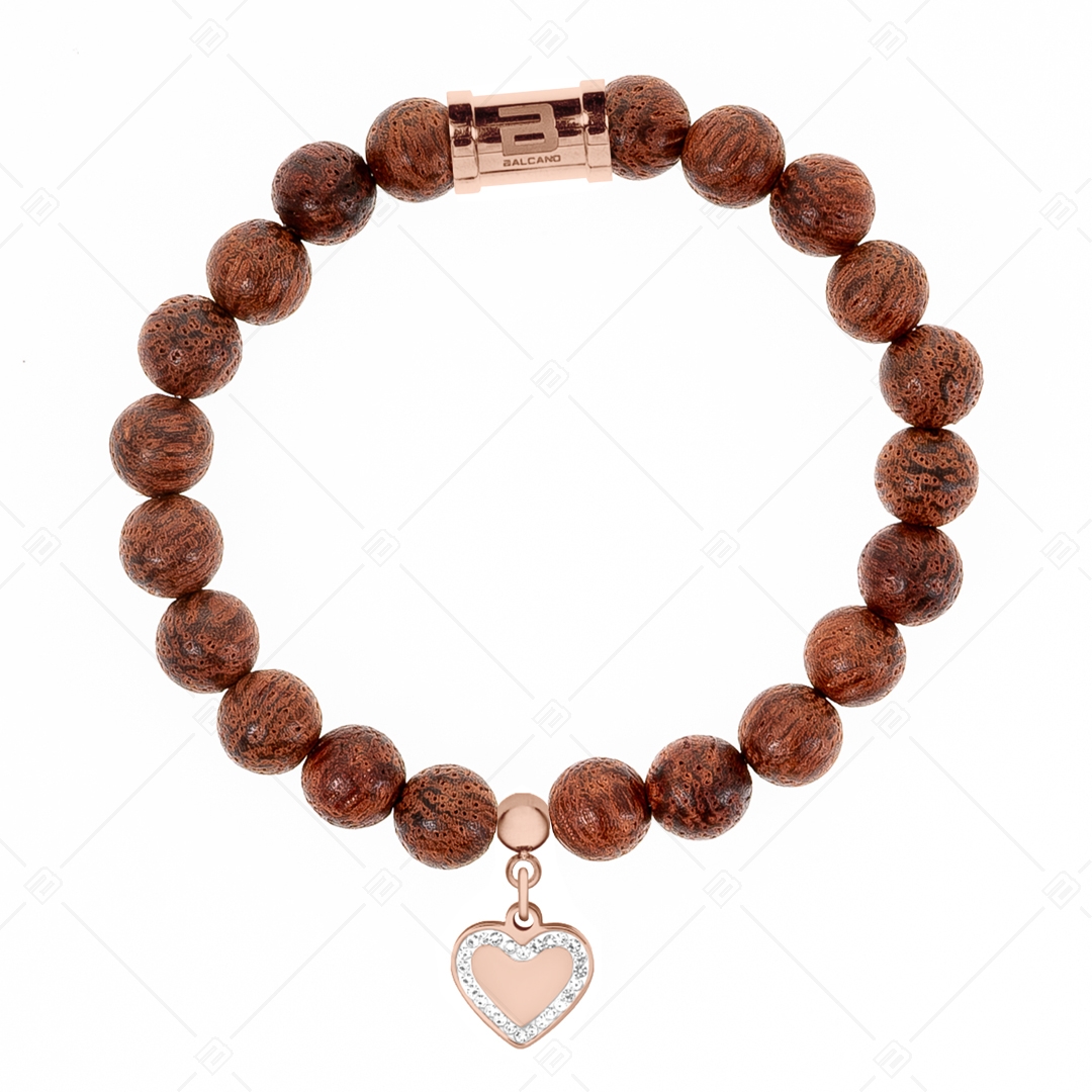 BALCANO - Heart / Gemstone bracelet (853208ZJ96)