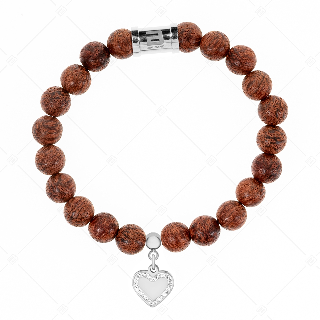 BALCANO - Heart / Gemstone bracelet (853208ZJ97)