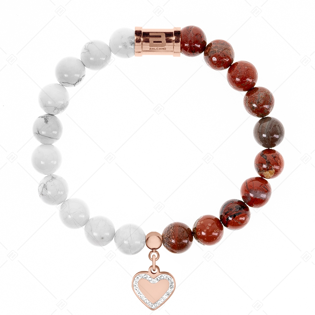 BALCANO - Heart / Gemstone bracelet (853210ZJ96)