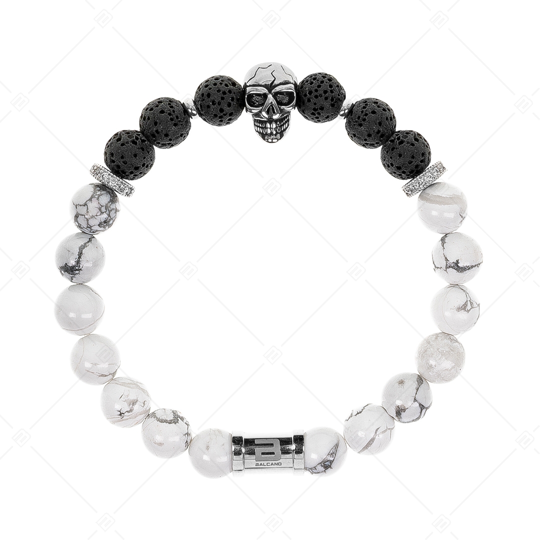 BALCANO - Skull / Gemstone bracelet (853211ZJ97)