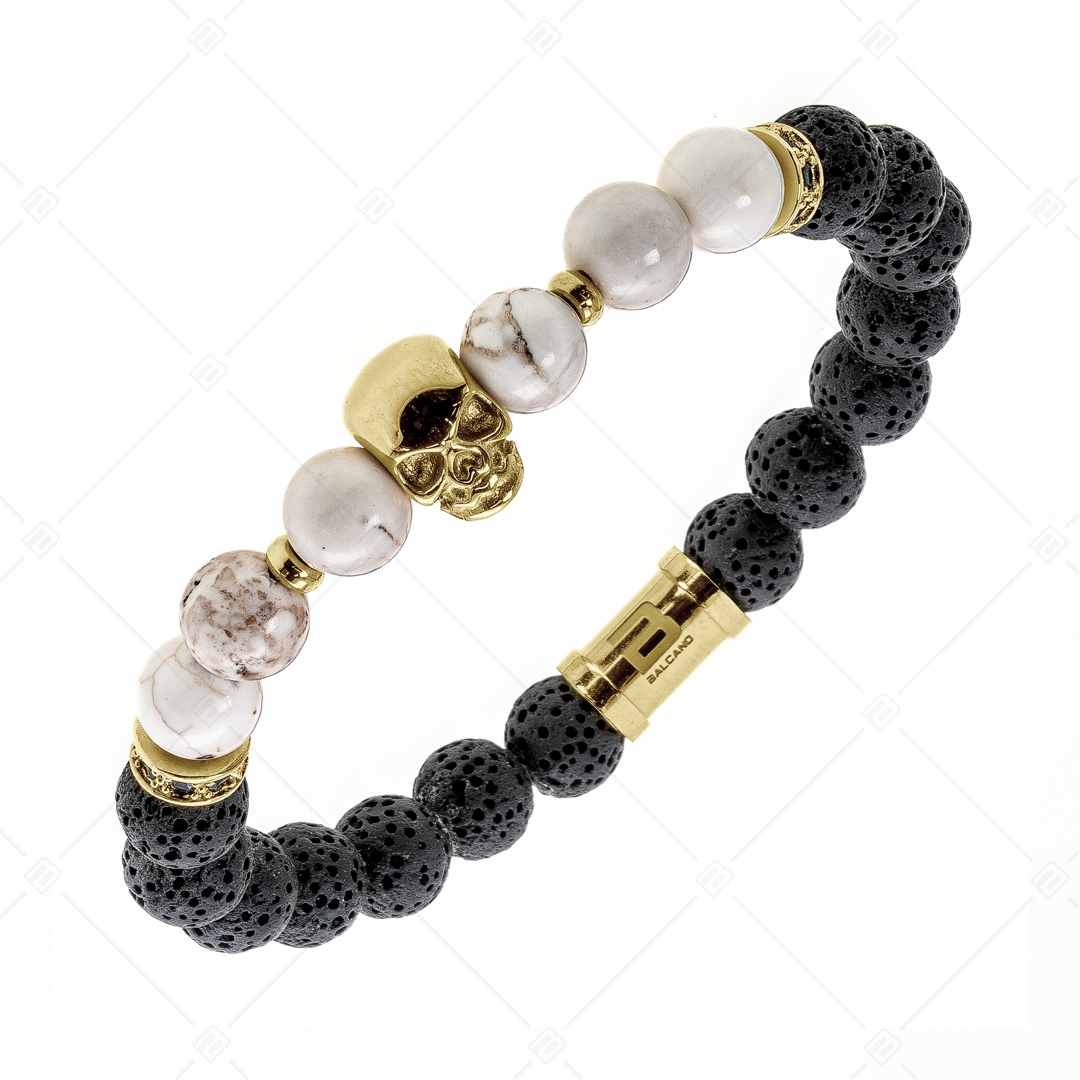 BALCANO - Skull / Gemstone bracelet (853212ZJ88)