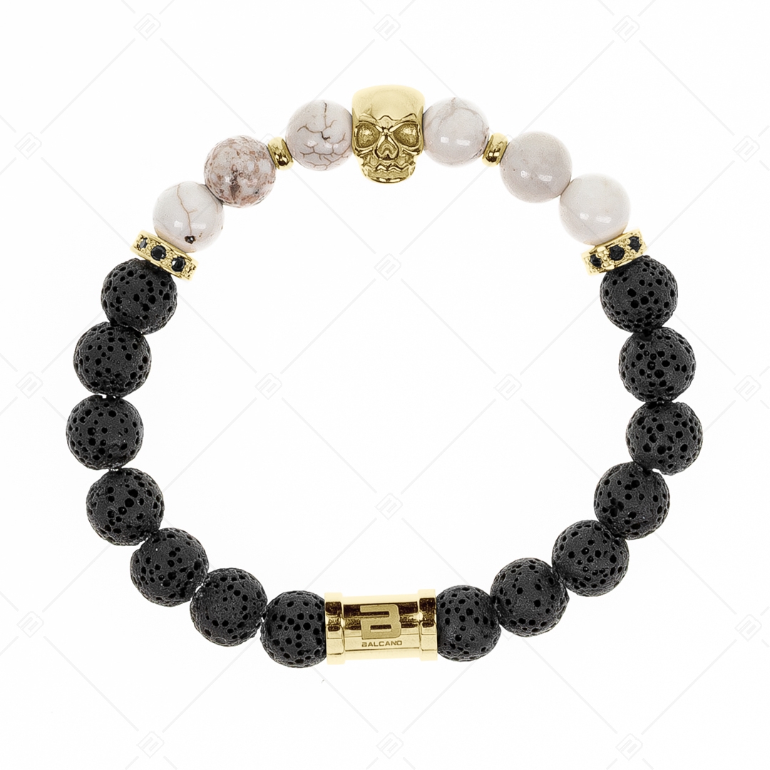 BALCANO - Skull / Gemstone bracelet (853212ZJ88)