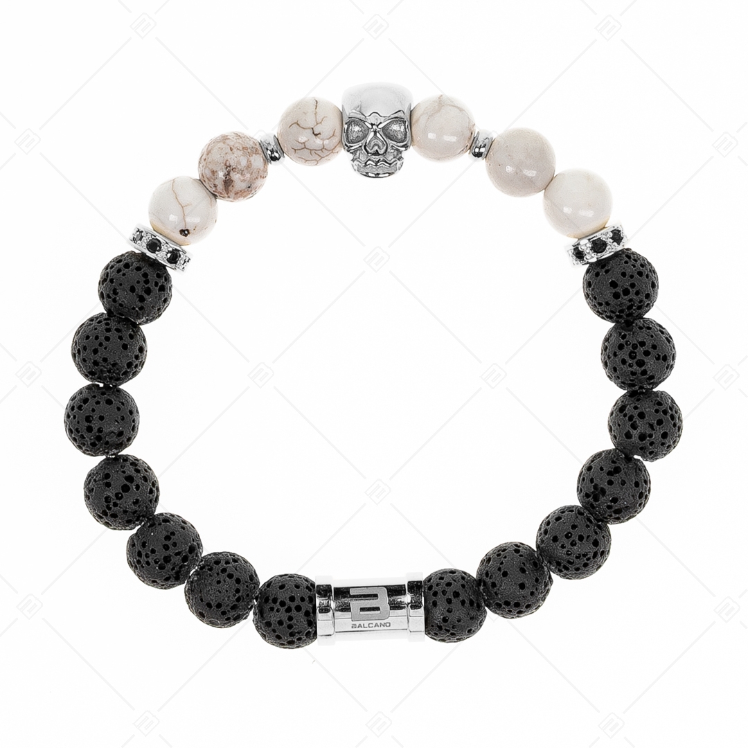 BALCANO - Skull / Edelstein Armband (853212ZJ97)