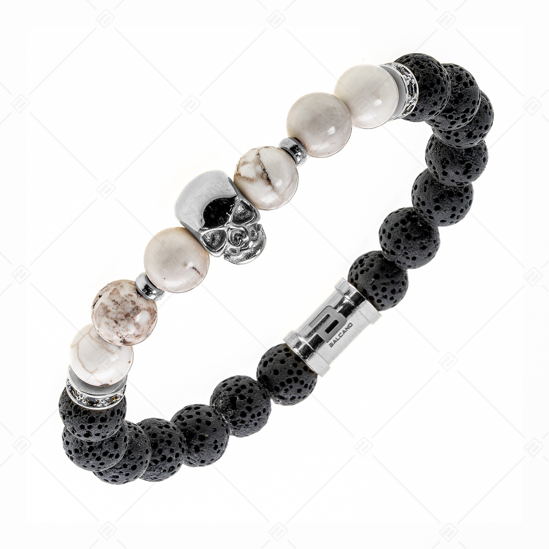 BALCANO - Skull / Gemstone bracelet (853212ZJ97)