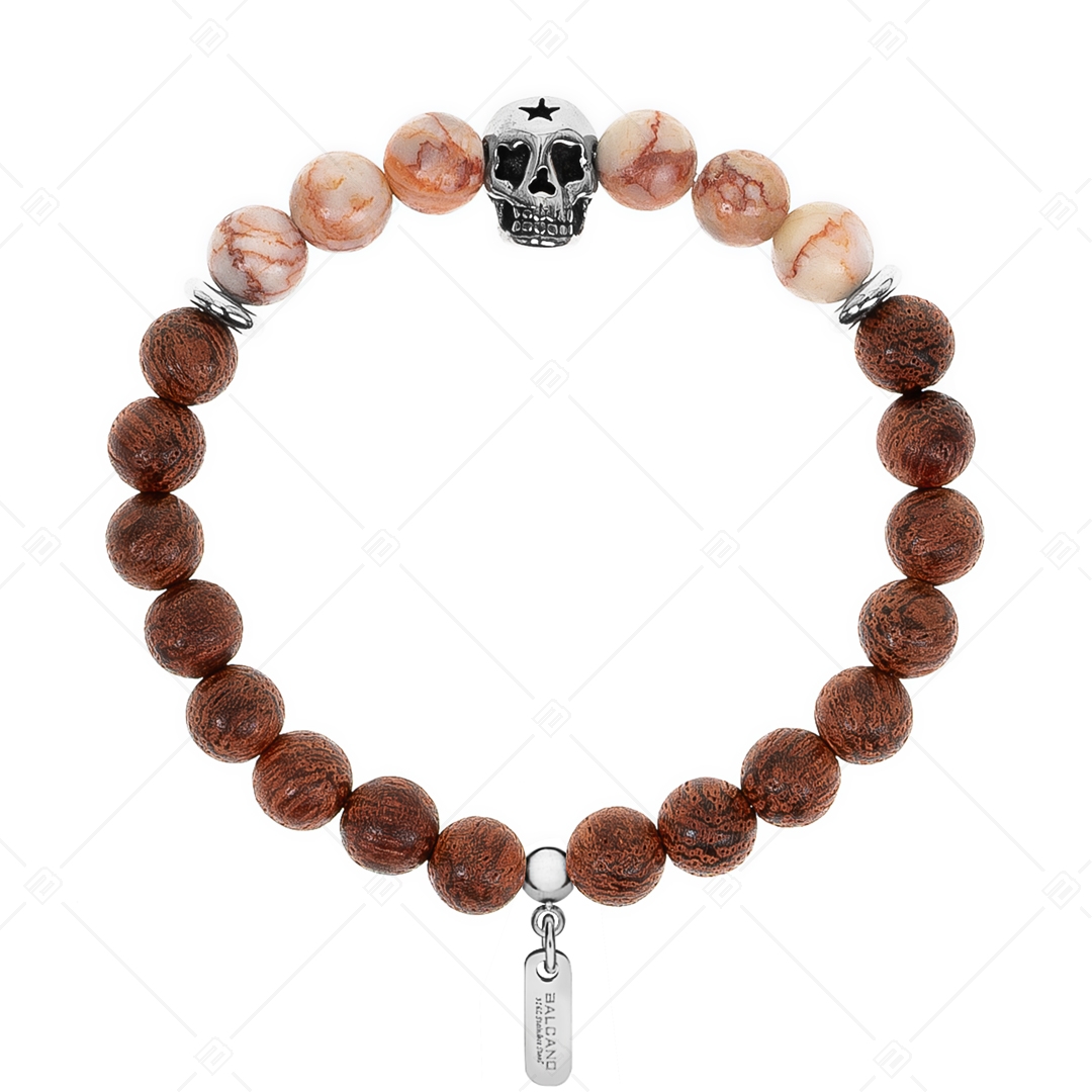 BALCANO - Skull / Gemstone bracelet (853214ZJ97)