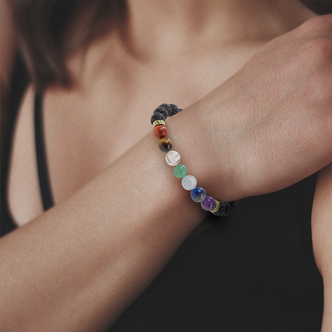 BALCANO - 7 Chakra / Gemstone bracelet (853218ZJ88)