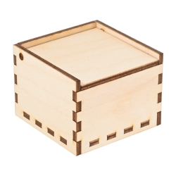 BALCANO / Geschenkbox aus Birkensperrholz - 60x60x45