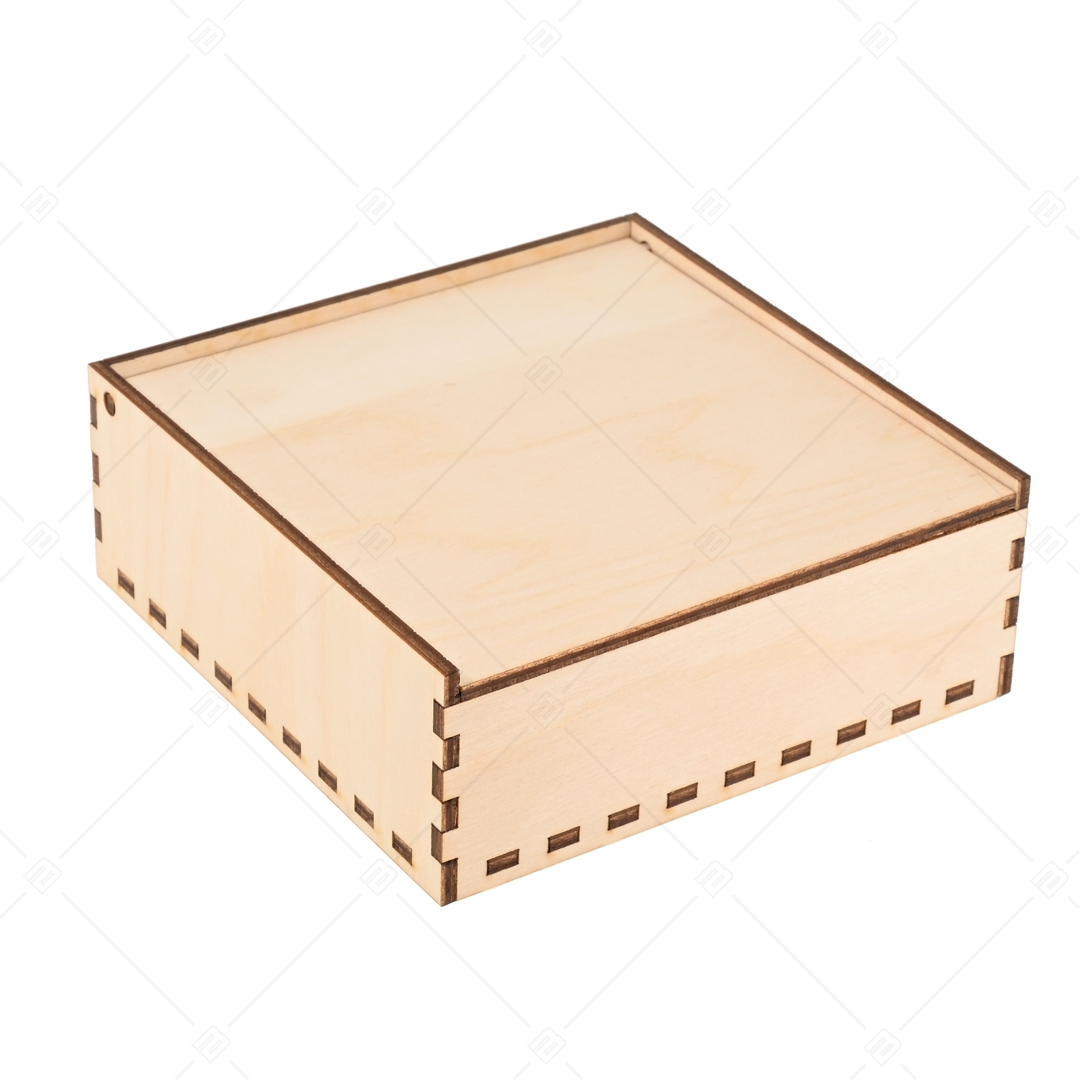 BALCANO / Geschenkbox aus Birkensperrholz - 120x120x45 (900104PZ99)