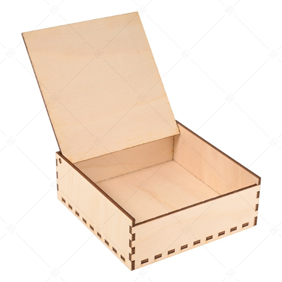 BALCANO / Geschenkbox aus Birkensperrholz - 120x120x45 (900104PZ99)