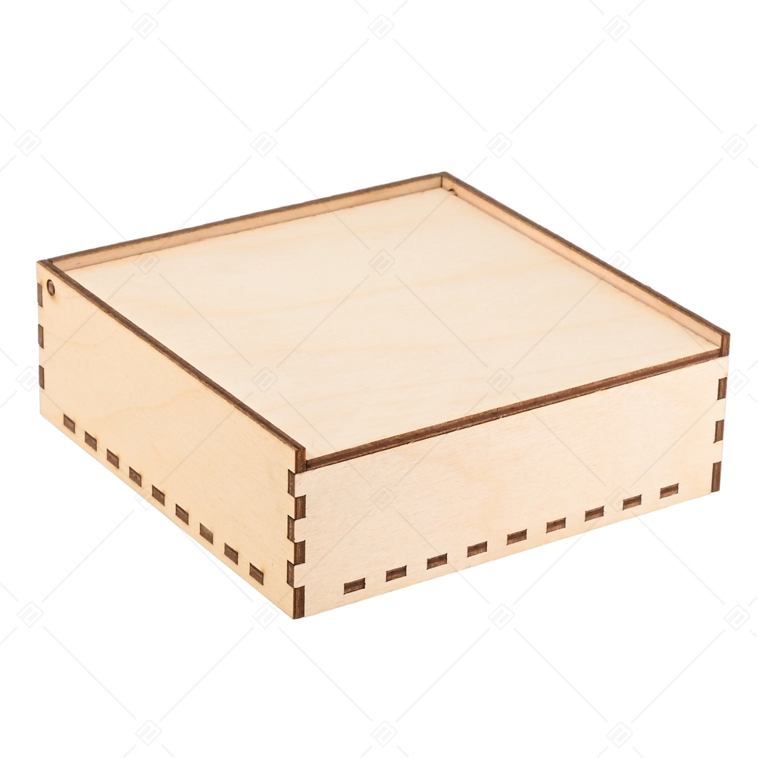 BALCANO / Geschenkbox aus Birkensperrholz - 130x130x45 (900105PZ99)