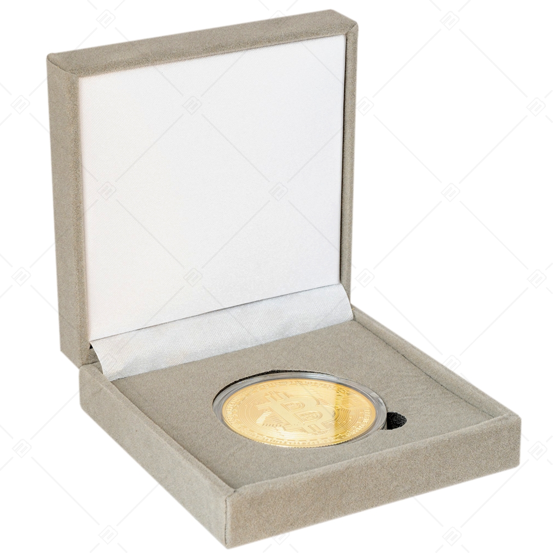 BALCANO - Bitcoin / Uniquely designed bitcoin decorative coin with 24K gold plating in a gift box (901001CC99)