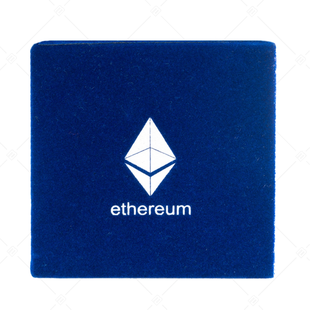 BALCANO - Ethereum / Einzigartig gestaltete Ethereum-Dekormünze mit 999,9 Silber Beschichtung mit Geschenkbox (901002CC99)